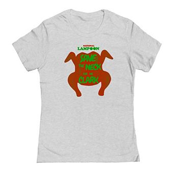 Junior's Save the Neck For Me National Lampoon's Christmas Vacation Graphic Tee