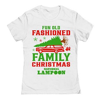 Junior's Fun Old Fashioned National Lampoon's Christmas Vacation Graphic Tee