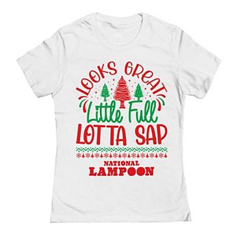 Junior's Lotta Sap National Lampoon's Christmas Vacation Graphic Tee