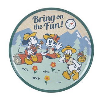 Disney's Mickey Mouse & Friends Melamine Camp Mickey Salad Plate by Celebrate Together™ Summer