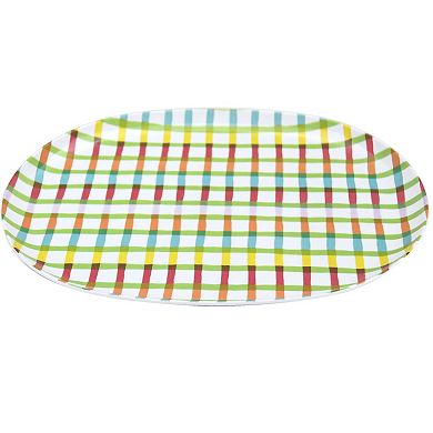 Celebrate Together™ Summer Popsicle Patterned Melamine Serving Platters 2-piece Set