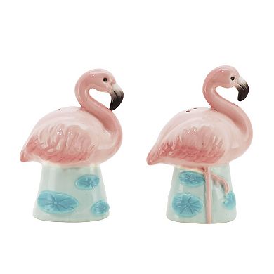Celebrate Together™ Summer Flamingo Salt & Pepper Shakers Set