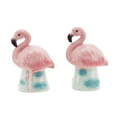 Celebrate Together™ Summer Flamingo Salt & Pepper Shakers Set