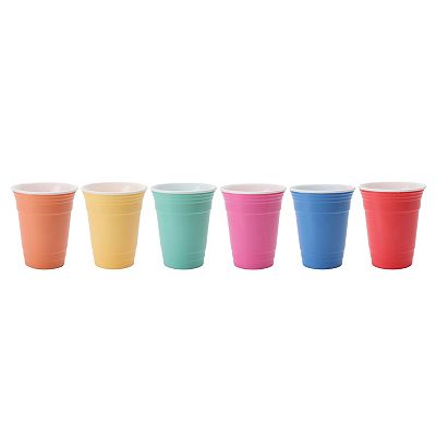 Celebrate Together™ Summer 6-pc. Colorful Party Cup Set