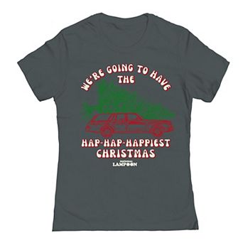 Junior's Happiest Christmas National Lampoon's Christmas Vacation Graphic Tee