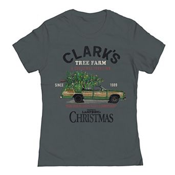 Junior's Tree Farm Sign National Lampoon's Christmas Vacation Graphic Tee