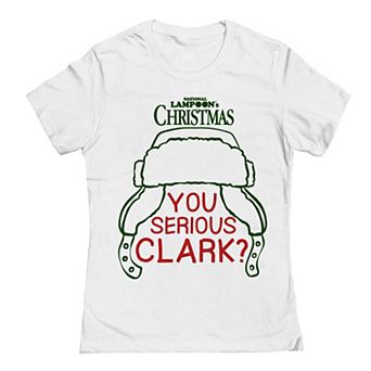 Junior's You Serious Clark National Lampoon's Christmas Vacation Graphic Tee