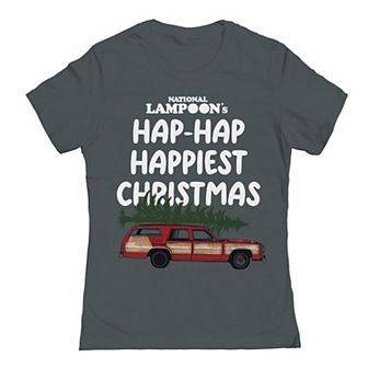 Junior's Happiest Christmas National Lampoon's Christmas Vacation Graphic Tee