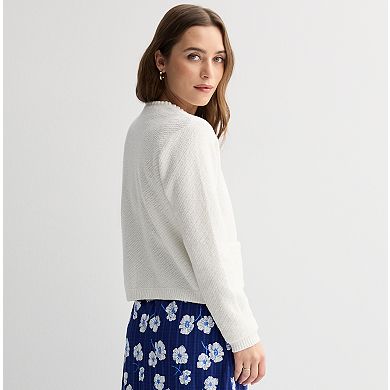 Women's Draper James Patch Pocket Cardigan