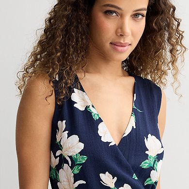 Women's Draper James Sleeveless Wrap Maxi Dress