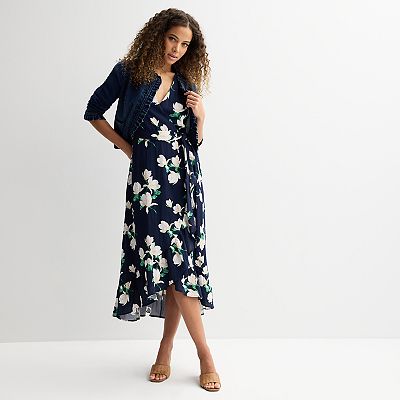 draper james linen wrap dress Boho draper James blue striped dress