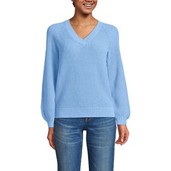 Women's Lands' End Drifter Balloon Sleeve Sweater