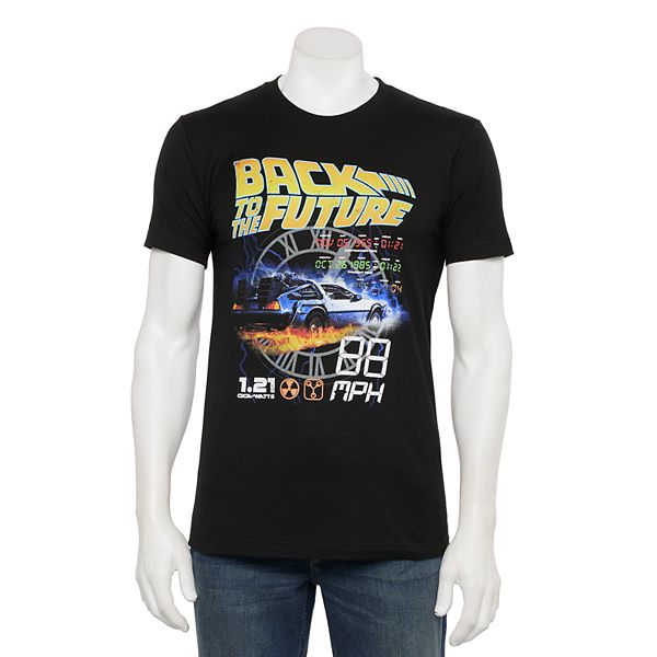 Men's Back to the Future 88mph Vintage Poster Graphic Tee