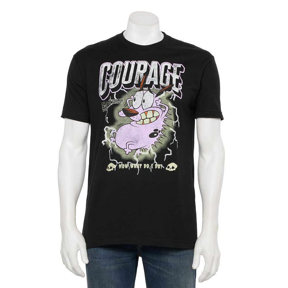 Men's Courage the Cowardly Dog Vintage Distressed 