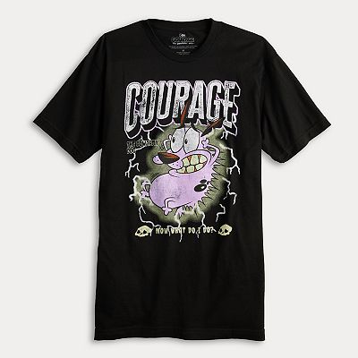 Men's Courage the Cowardly Dog Vintage Distressed 