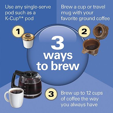 Hamilton Beach FlexBrew Programmable Trio Coffee Maker