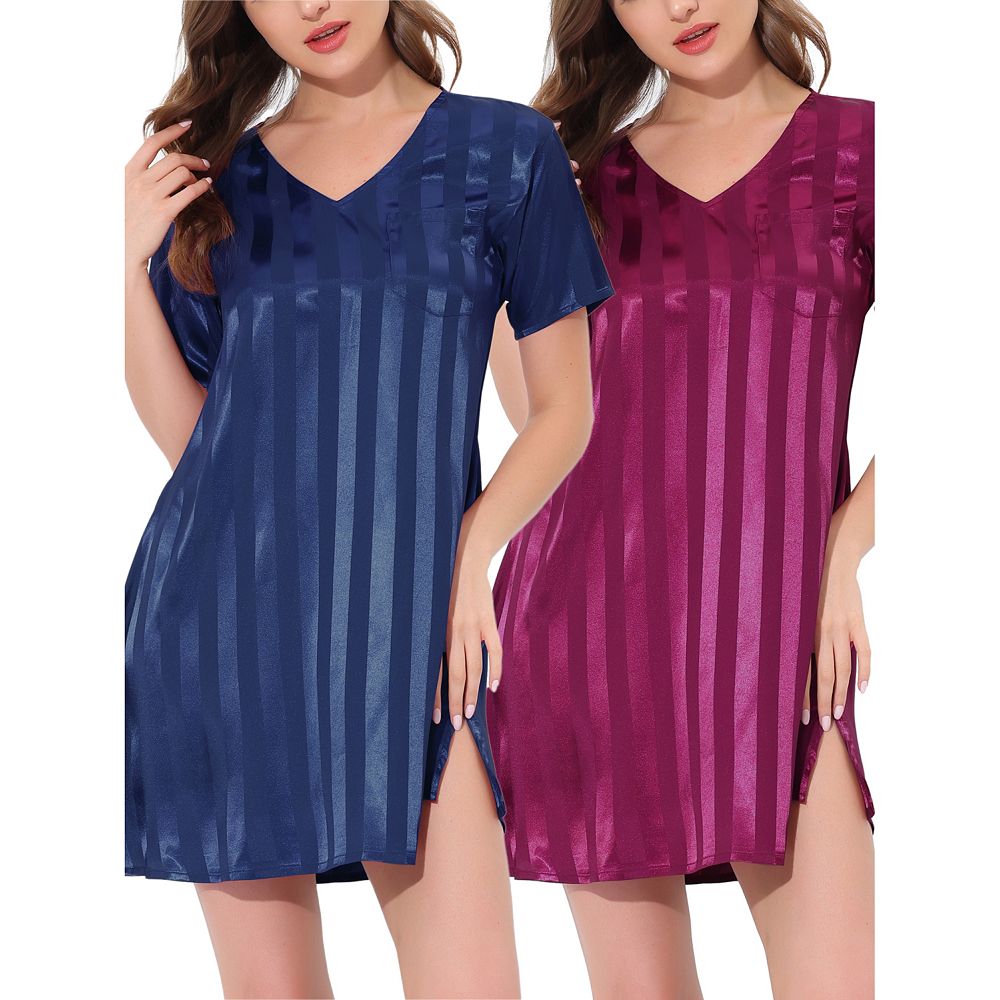 Bows and Stripes Pajama Dress main image 0