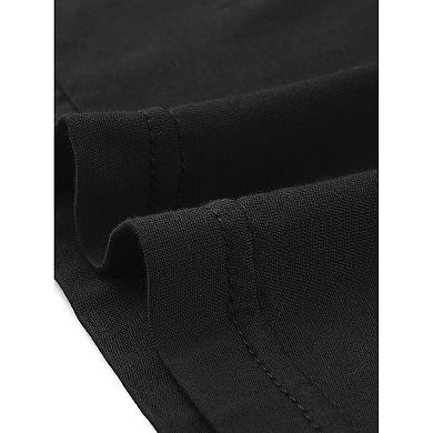 Women's Short Sleeve Nightshirt Button Down Nightgown Sleepwear Pajama Dress