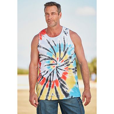 Kingsize Men's Big & Tall Shrink-less Lightweight Tank