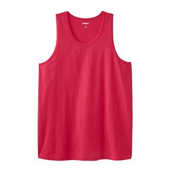 Kingsize Men's Big & Tall Shrink-less Lightweight Tank