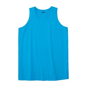 Kingsize Men's Big & Tall Shrink-less Lightweight Tank