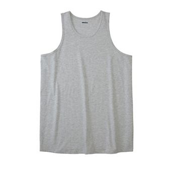 Kingsize Men's Big & Tall Shrink-less Lightweight Tank