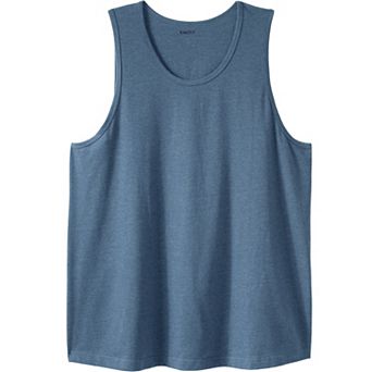 Kingsize Men's Big & Tall Shrink-less Lightweight Tank