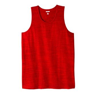 Kingsize Men's Big & Tall Shrink-less Lightweight Tank