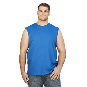 Kingsize Men's Big & Tall Shrink-less Lightweight Tank
