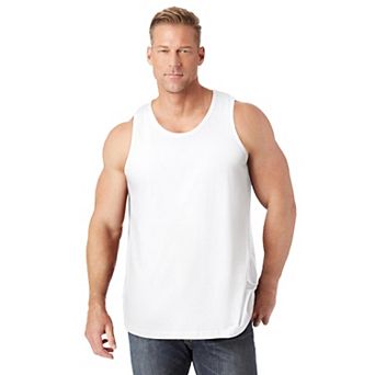 Kingsize Men's Big & Tall Shrink-less Lightweight Tank