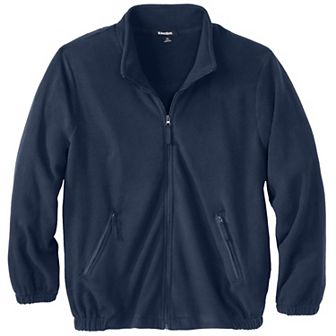 KingSize Men's Big & Tall Explorer Plush Fleece Full-Zip Jacket
