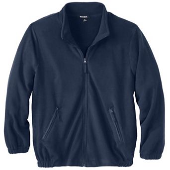 KingSize Men's Big & Tall Explorer Plush Fleece Full-Zip Jacket
