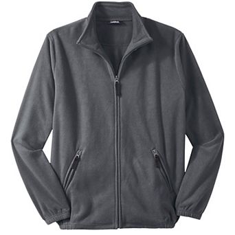 Kingsize Men's Big & Tall Explorer Plush Fleece Full-zip Jacket