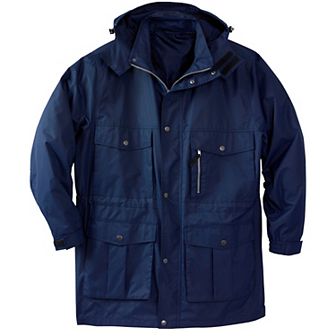 Boulder Creek By Kingsize Men's Big & Tall Lightweight Expedition Parka