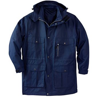 Boulder Creek by KingSize Men's Big & Tall Lightweight Expedition Parka