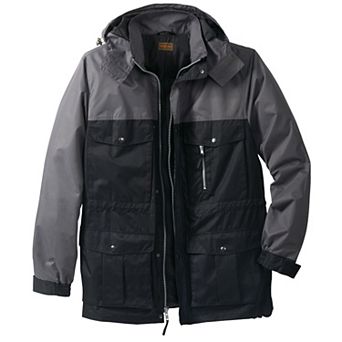 Boulder Creek by KingSize Men's Big & Tall Lightweight Expedition Parka
