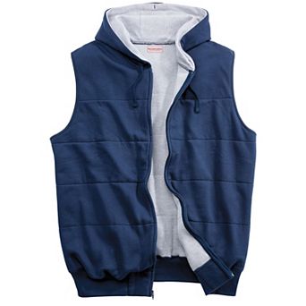 Boulder Creek by KingSize Men's Big & Tall Thermal-Lined Fleece Vest