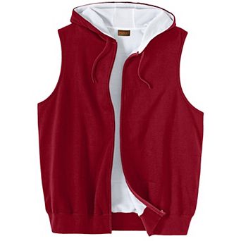 Boulder Creek by KingSize Men's Big & Tall Thermal-Lined Fleece Vest