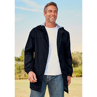 KingSize Men's Big & Tall Jersey-Lined Windbreaker