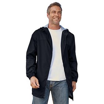 Kingsize Men's Big & Tall Jersey-lined Windbreaker