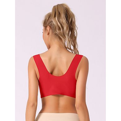 Women's Wirefree Bra Full Coverage Push Up Vest Bralette