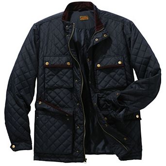 Boulder Creek By Kingsize Men's Big & Tall Quilted Jacket