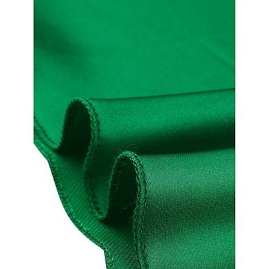 Women's Satin Pajama Nightdress Nightshirt Sleepwear V-neck Spaghetti Strap Nightgown