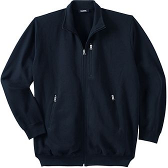 KingSize Men's Big & Tall Full-Zip Fleece Jacket