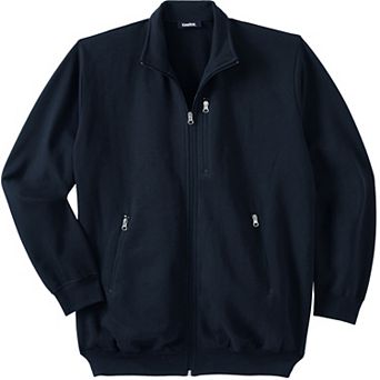 KingSize Men's Big & Tall Full-Zip Fleece Jacket