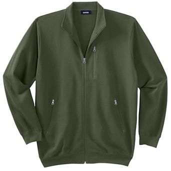 KingSize Men's Big & Tall Full-Zip Fleece Jacket