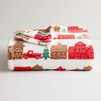 The Big One® Holiday Oversized Supersoft Plush Throw Blanket