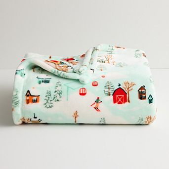 The Big One® Holiday Oversized Supersoft Plush Throw Blanket