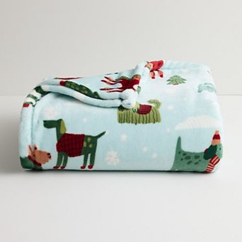 The Big One® Holiday Oversized Supersoft Plush Throw Blanket