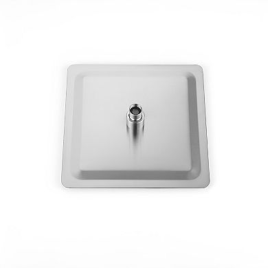 Complete Shower System with Rainfall Showerhead and Handheld Spray